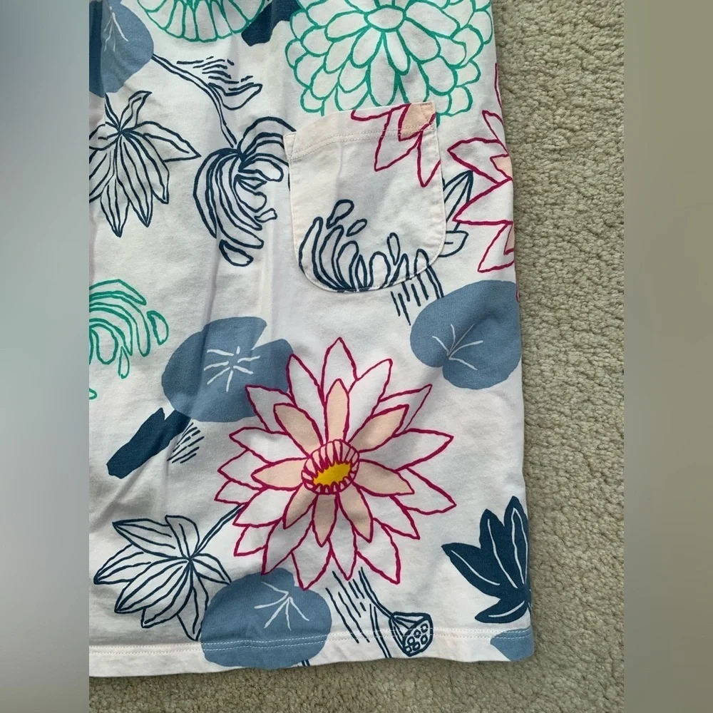 Tea Collection Size 8 Floral Lily Pad Dress